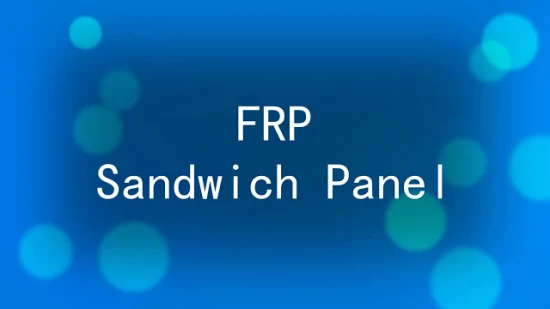 Painéis sanduíche isolados refrigerados do plutônio do corpo do caminhão de FRP GRP